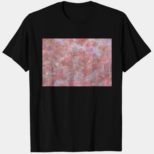 Abstract painting Brown Lilac Pink with texture T Shirts