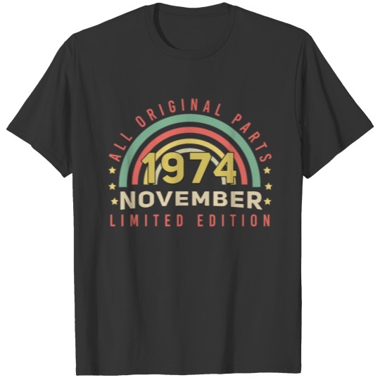 Born November 1974 Vintage T-shirt