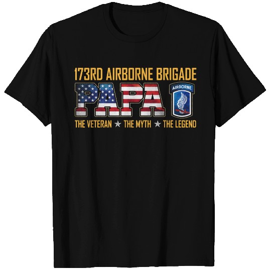 173rd Airborne Brigade US Army Veteran T Shirts