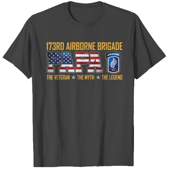 173rd Airborne Brigade US Army Veteran T Shirts