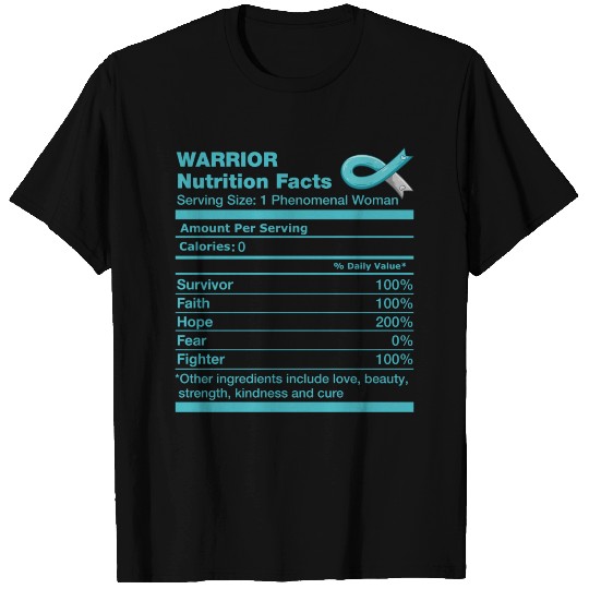 Cervical Cancer Nutrition Facts Cervical Cancer Aw T Shirts