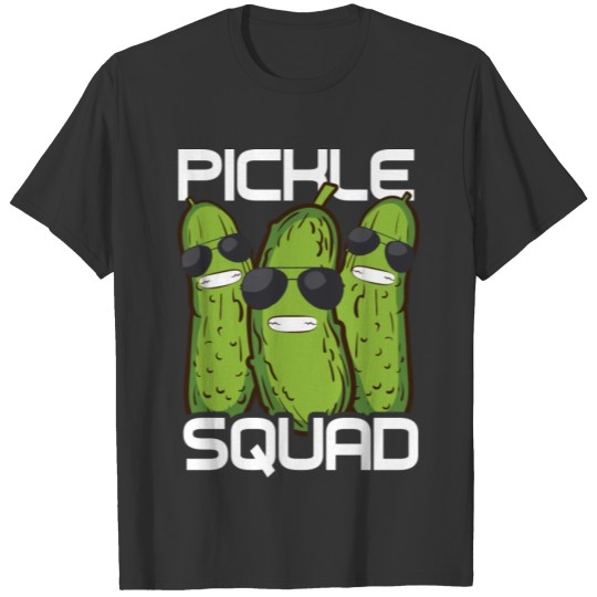 Funny Pickle Squad Novelty Gift Men Kids Big Dill T Shirts