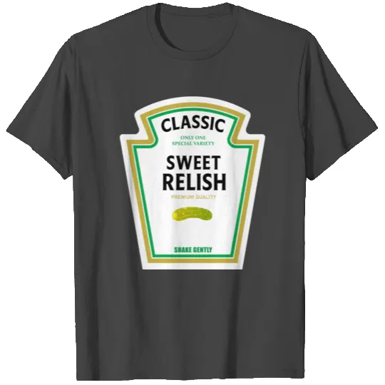 Sweet Relish Ketchup Costume Matching Mustard T Shirts
