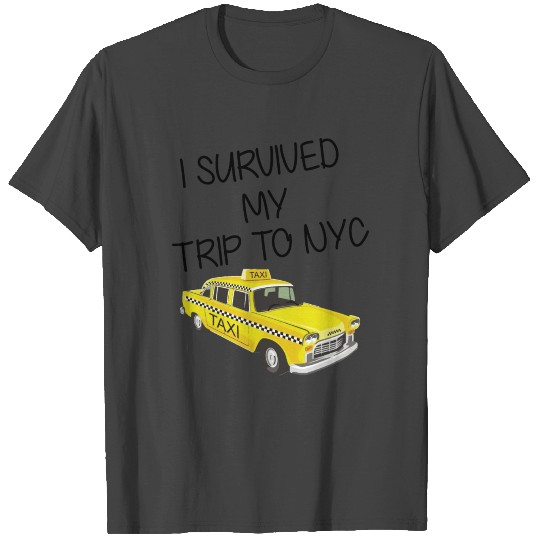 I Survived My Trip to NYC I Love NYC Travel T Shirts
