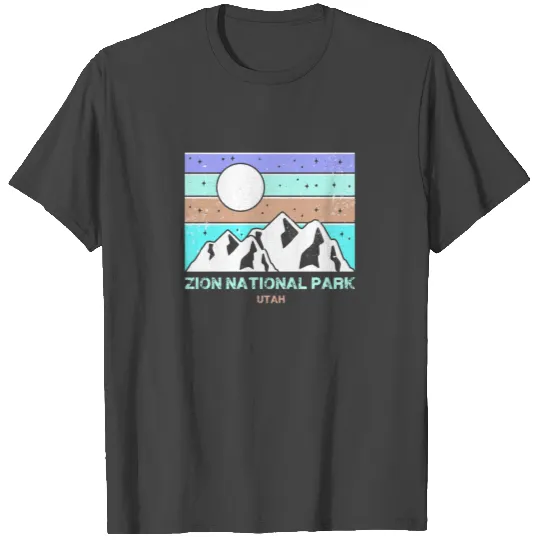 Zion National Park Vintage T Shirts