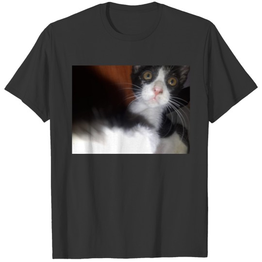 Cat close photo T-shirt