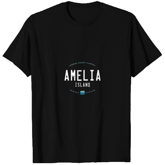 Amelia Island Florida Beach Waves T Shirts