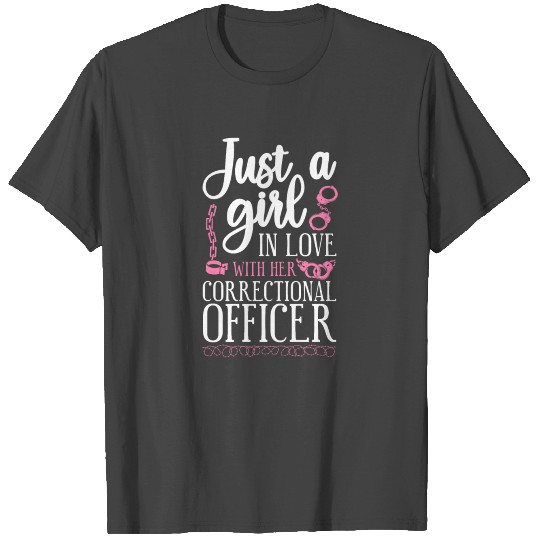 Correctional Officer Girl T Shirts