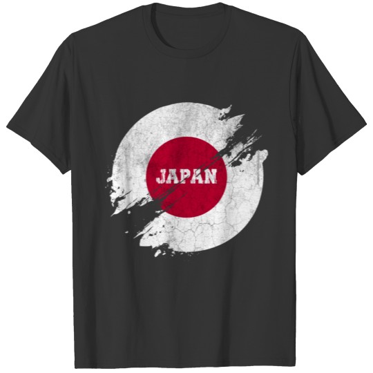 Japan vintage flags circle T Shirts
