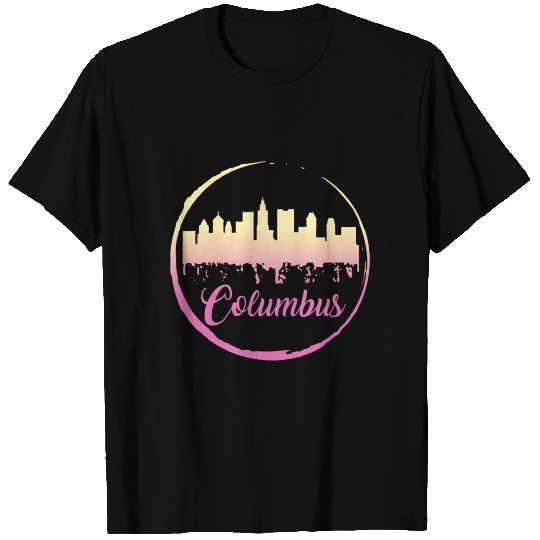 Columbus Ohio T Shirts, Columbus Ohio City Skyline,