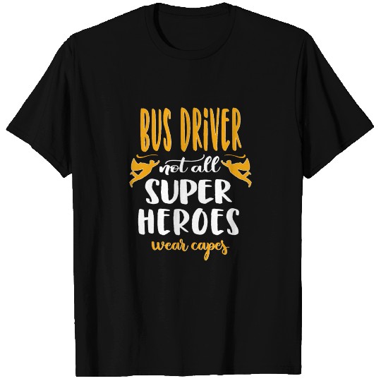 Bus Driver school bus T Shirts
