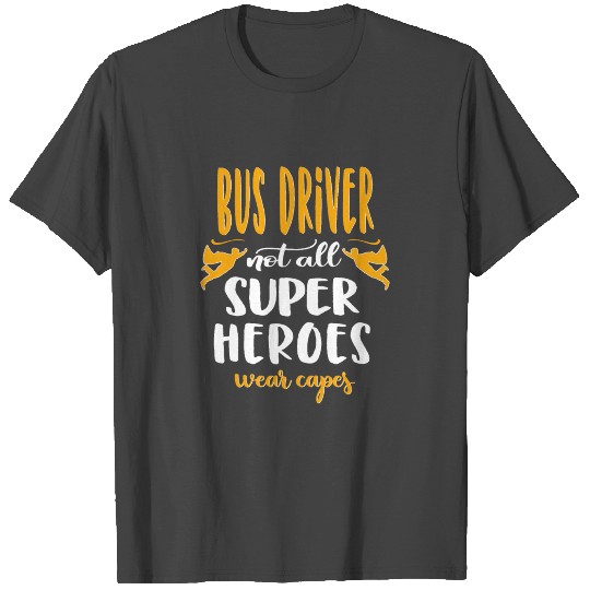 Bus Driver school bus T Shirts