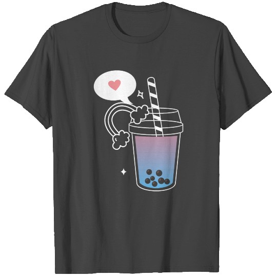 Bubble Tea Drinker Tapioca Pearl Milk Boba Tea T Shirts