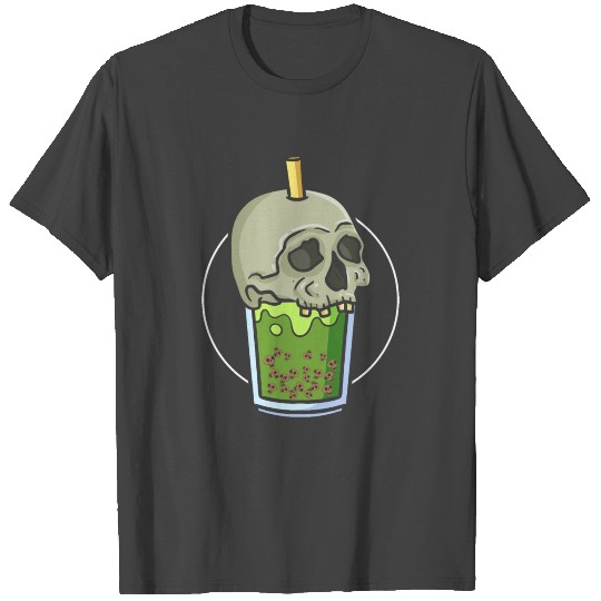 Bubble Tea Drinker Tapioca Pearl Milk Nu Goth Boba T Shirts