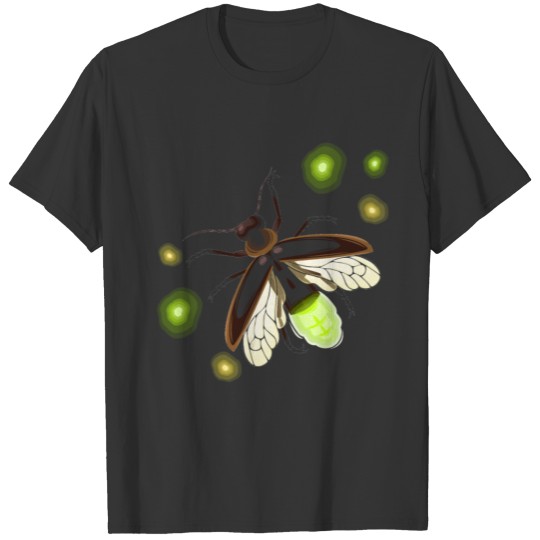 Firefly Nature Camping Insect T Shirts