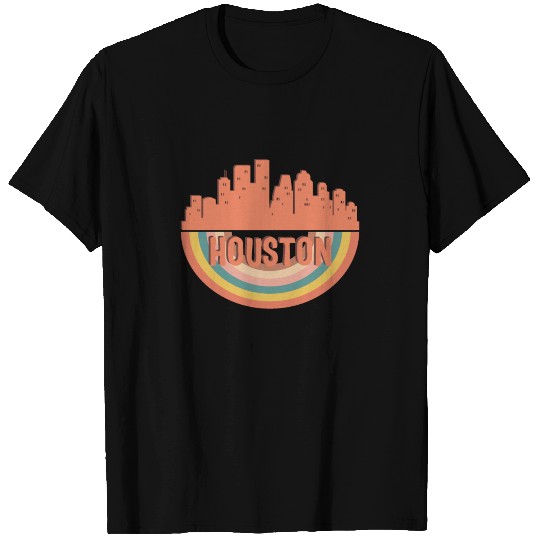 Houston Texas Skyline T Shirts, Houston Texas