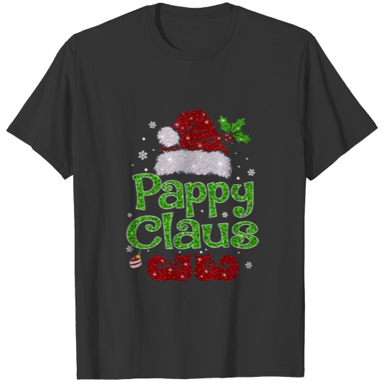Pappy Claus Shirt Christmas Pajama Family Matching T-shirt