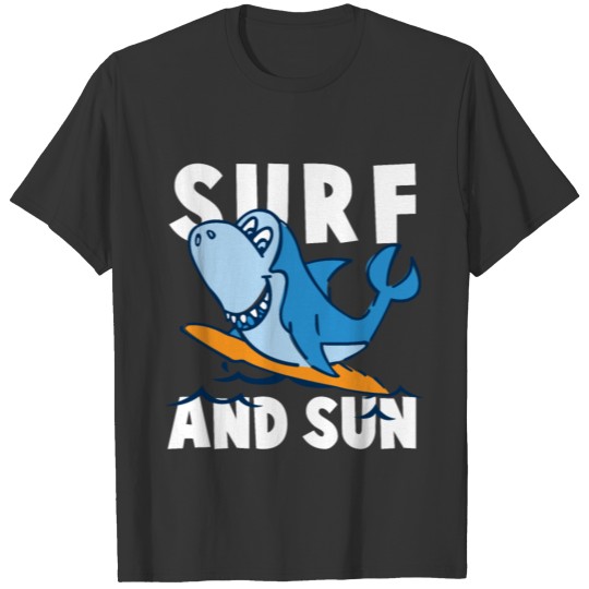 Surf And Sun Surfing Surf And Sun Surfing cool gra T-shirt