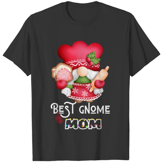 Best gnome MOM, Merry Christmas T-shirt