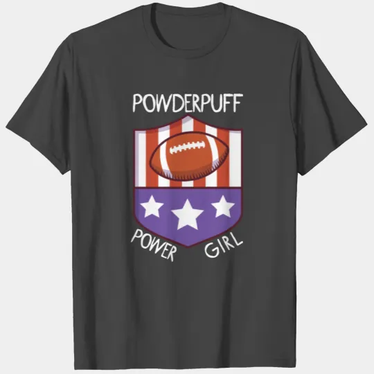 Powder Puff Powderpuff Girls Football Teamsport T Shirts