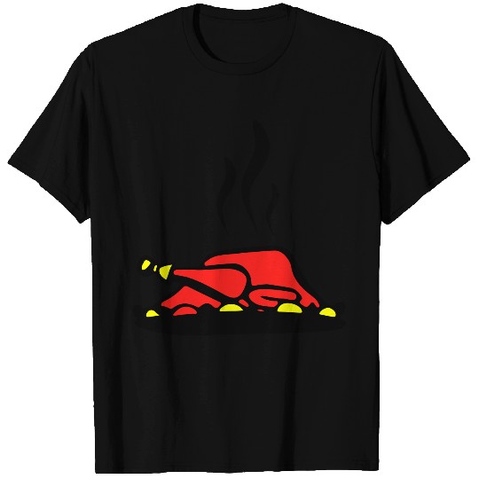 Thanksgiving Turkey-3c T Shirts