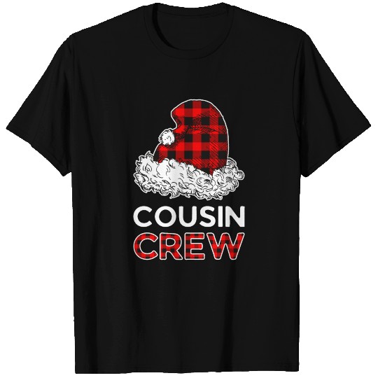 Cousin Crew Santa Christmas T Shirts