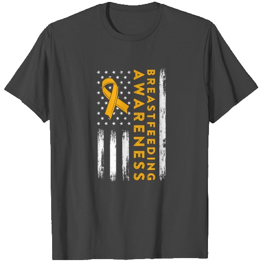Breastfeeding Awareness Win USA Breast Milk T Shirts