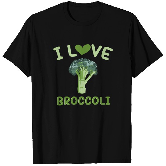 Love Broccoli Vegetables Love T Shirts