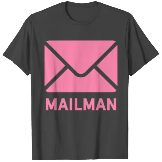 Postal worker postman Post Mail Carrier Postwoman T Shirts
