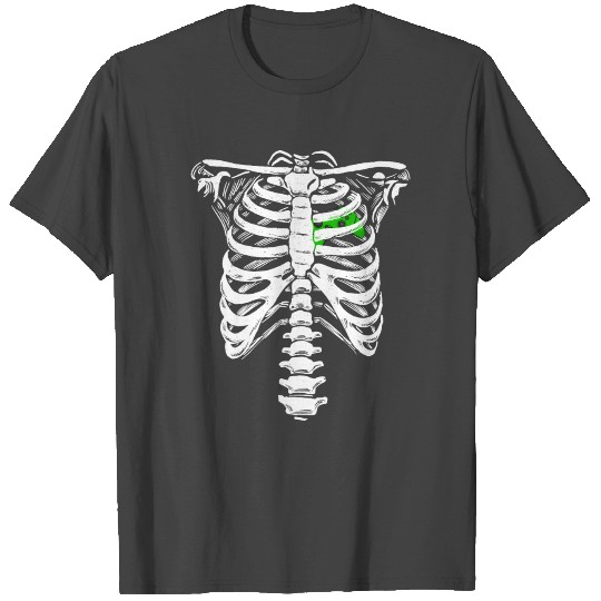 er Heart Skeleton Rib Cage Love Video Gamesgamer h T Shirts