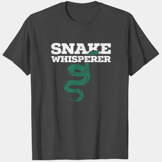 Snake Whisperer Cobra Serpent Reptile Collector T Shirts
