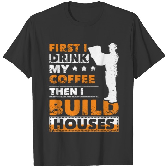 Bricklayer coffee T-shirt