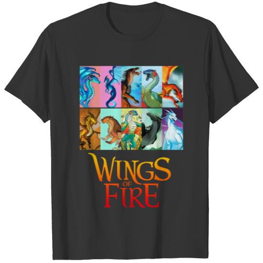 Vintage Wings Of Fire All Together For Men Women T-shirt