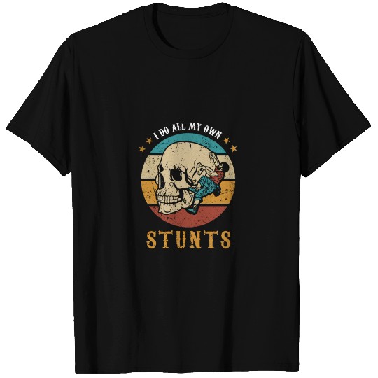 Rock Climbing I do all my own stunts bouldering T Shirts