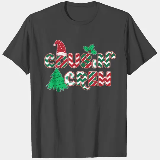 Fun Cousin Crew Christmas T Shirts