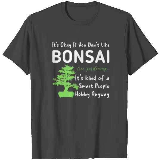 Bonsai tree Japanese art for Master gardener T Shirts