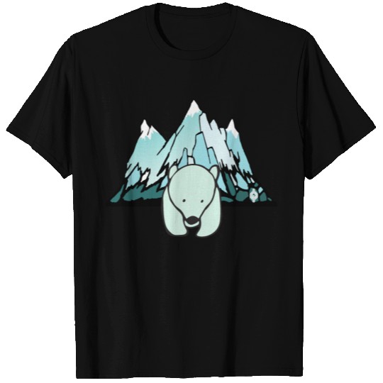 Polar Bear and Glacier T Shirts