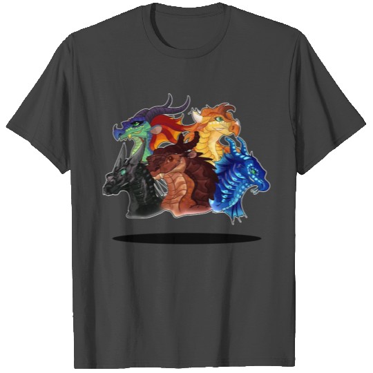 All Together Love Dragons Graphic Wings Of Fire T Shirts