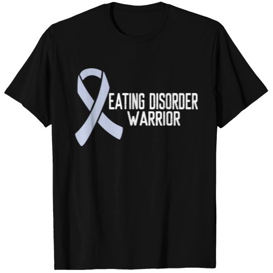 Eating Disorder Awareness Periwinkle Ribbon T Shirts