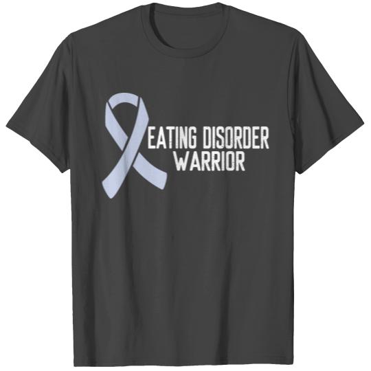 Eating Disorder Awareness Periwinkle Ribbon T Shirts