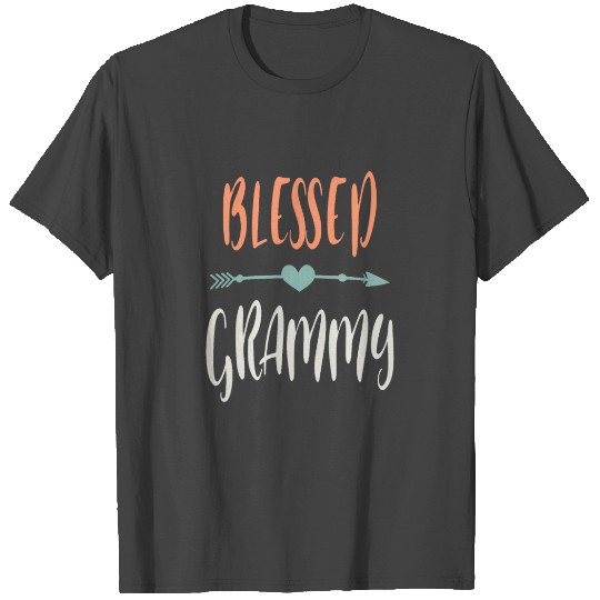 Womens Blessed Grammy Christmas Mama/Grandma T Shirts