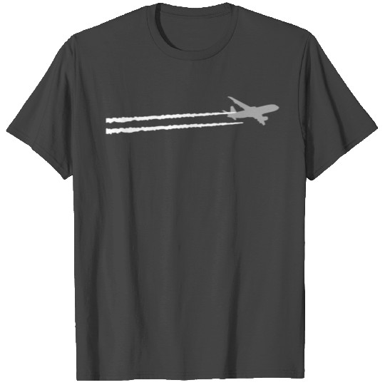 Aircraft Contrails Aviation Gift Idea T Shirts