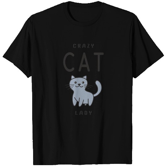 Crazy Cat Lady - Cat Mother T Shirts
