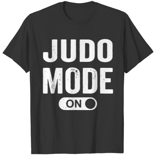 judo mode on 2 T-shirt