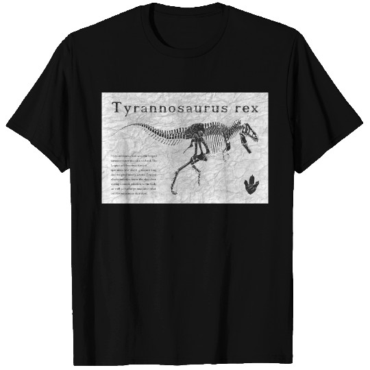 Dinosaur / Tyrannosaurus rex - vintage design T Shirts