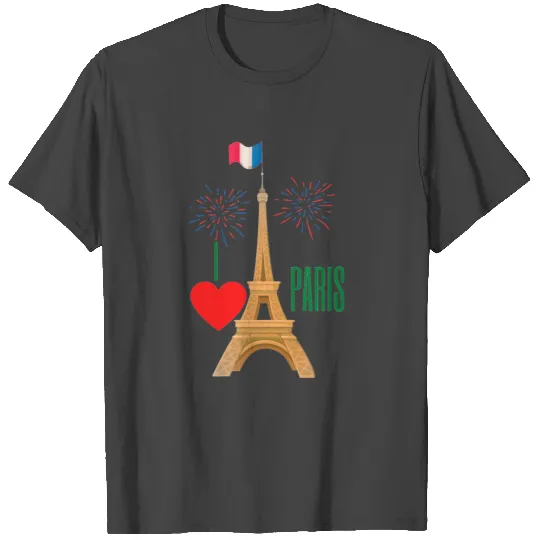 I love paris T Shirts