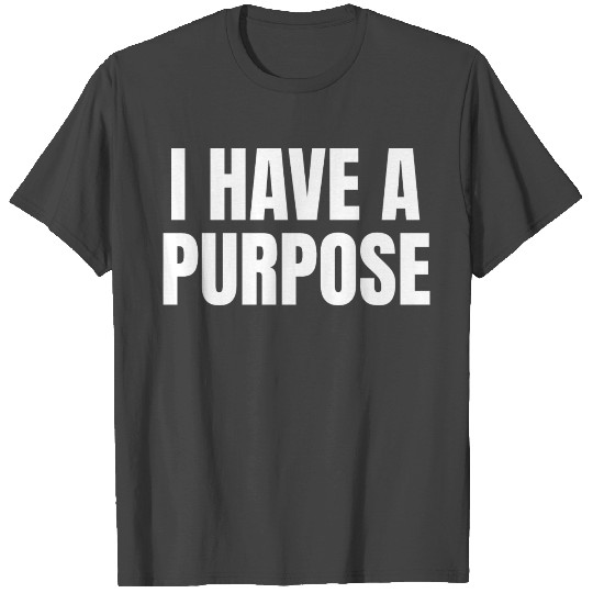 I Have A Purpose - Christian Motivational Quotes T Shirts