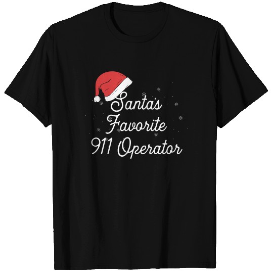 Emergency Dispatcher Christmas 911 T Shirts