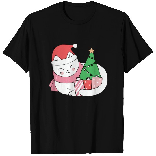 Meow Christmas T Shirts