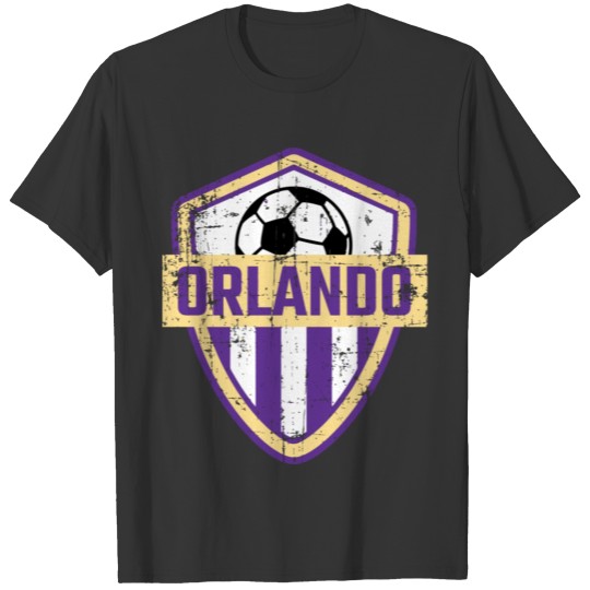 Orlando Soccer Jersey Style Football Fan Fc Pride T-shirt